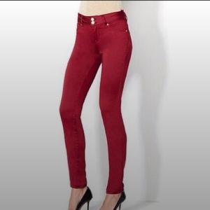 IMAN Red slim curve appeal jeans